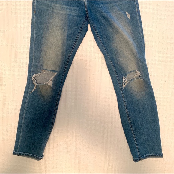 Mavi cropped distressed denim jeans - Picture 3 of 3
